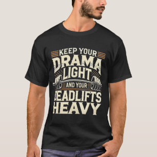 T-shirt Gardez votre lumière dramatique et vos remontées l