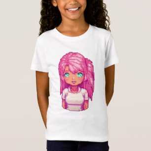 T-Shirt Gardien Céleste fille rose
