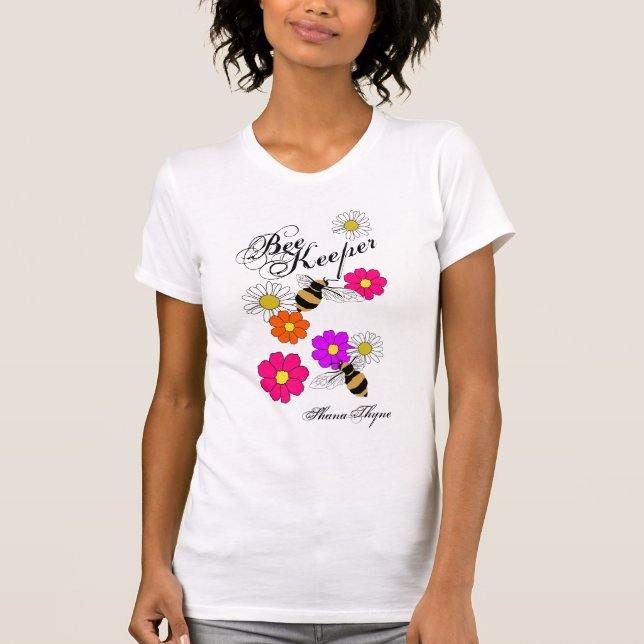 T-shirt Gardien d'abeille de Shana Thyne (Devant)