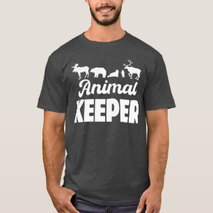 T-shirt Gardien d'animaux Drôle de soigneur d'animaux ami 