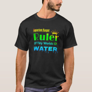 T-shirt Gardien d'aquarium souverain des mondes minuscules