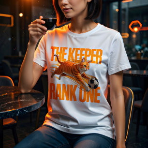 T-shirt Gardien de but Chat – Cadeau de football d