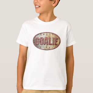 T-Shirt Gardien de but de hockey en fer