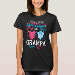 T-shirt Gardien De Grampa Rose Ou Bleu Du Genre Grampa Lo