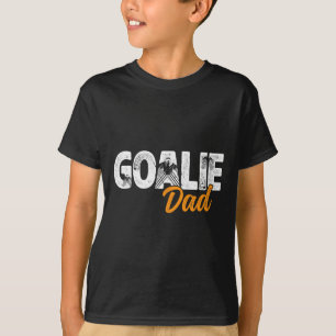 T-shirt Gardien de hockey sur glace Papa d'un gardien de b