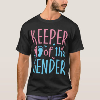 T-shirt Gardien de la fête de révélation du sexe qui sera