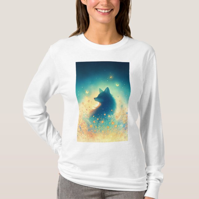 T-shirt Gardien de la Forêt de Minuit (Devant)