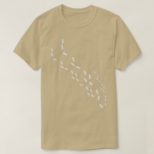 T-shirt Gardien De La Fourmi Ligne Des Fourmis (Design devant)