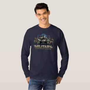 T-shirt Gardien de la Nation (mode d.) Hommes Manches Lo
