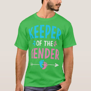 T-shirt Gardien De La Révélation De Genre Rose Ou Bleu