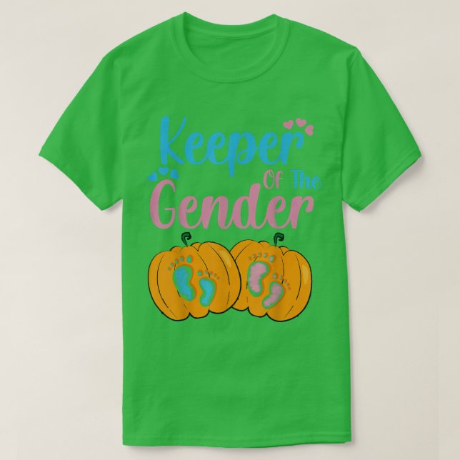 T-shirt Gardien De La Révélation De Sexe Bébé Grossesse Ha (Design devant)