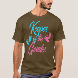 T-shirt Gardien De La Révélation De Sexe Faire-part Bébé