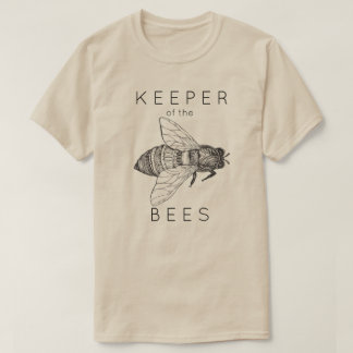 T-shirt Gardien de l'abeille Noir Graphic Bee