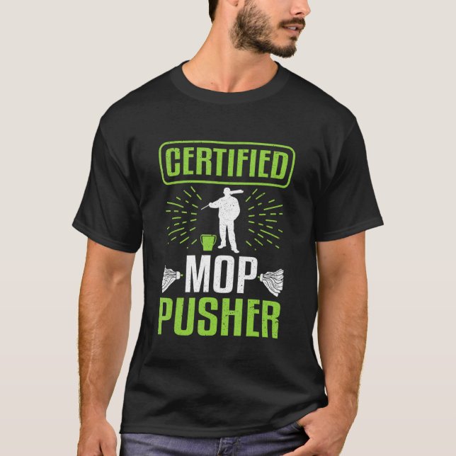 T-shirt Gardien de l'aspirateur de PPM certifié par le vér (Devant)