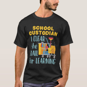 T-shirt Gardien de l'école J'efface le sentier de l'appren