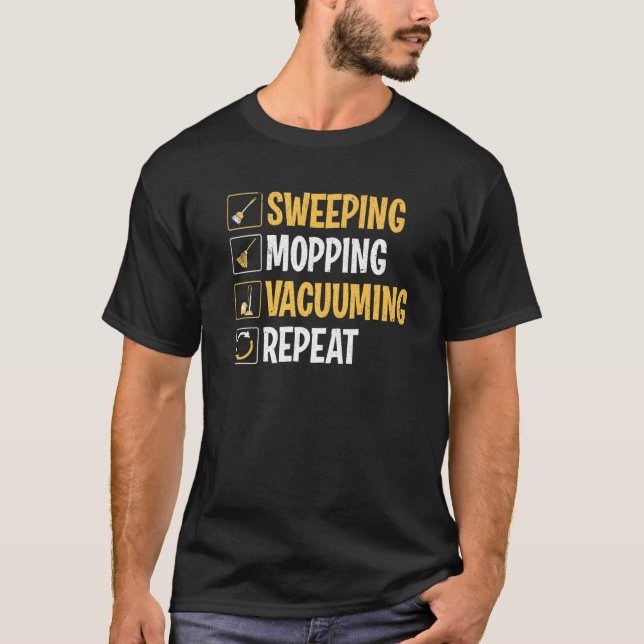 T-shirt Gardien de l'épandage de Janitor (Devant)