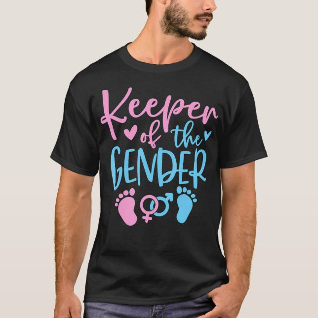 T-shirt Gardien De L'Faire-part De Grossesse Sexe (Devant)