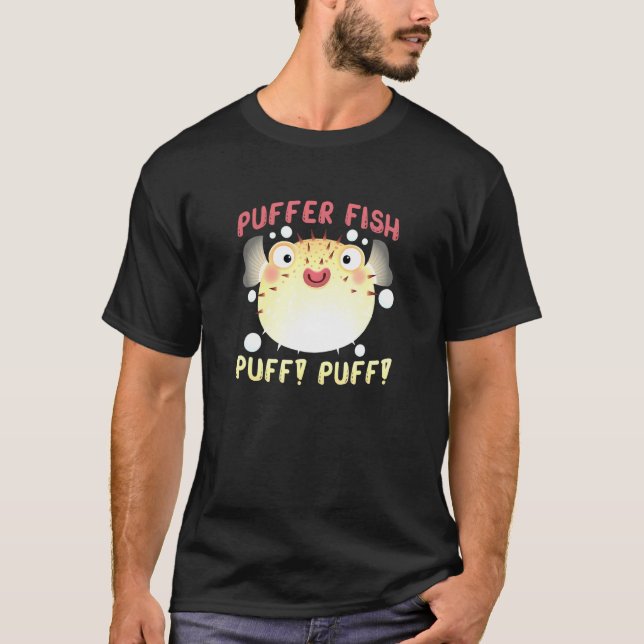 T-shirt Gardien de poisson-globe souffleur de poisson-glob (Devant)