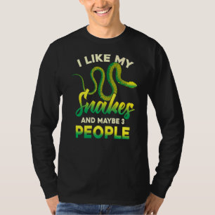 T-shirt Gardien de reptiles Propriétaire d'animal Serpent
