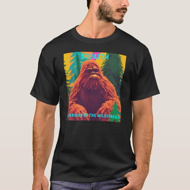 T-shirt Gardien de Squatch du désert (Devant)