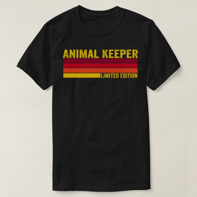 T-shirt Gardien des animaux (Design devant)