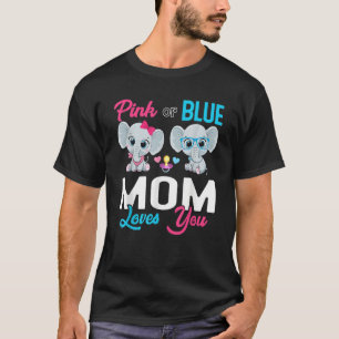 T-shirt Gardien Des Éléphants Mignons Du Genre Maman Vous