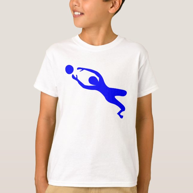 T-shirt Gardien des objectifs - Bleu (Devant)