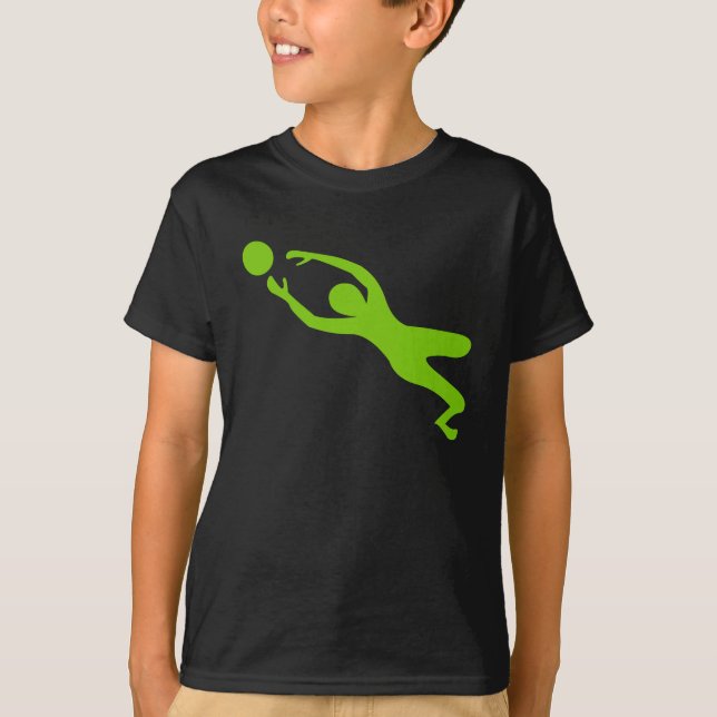 T-shirt Gardien des objectifs - Martian Green (Devant)
