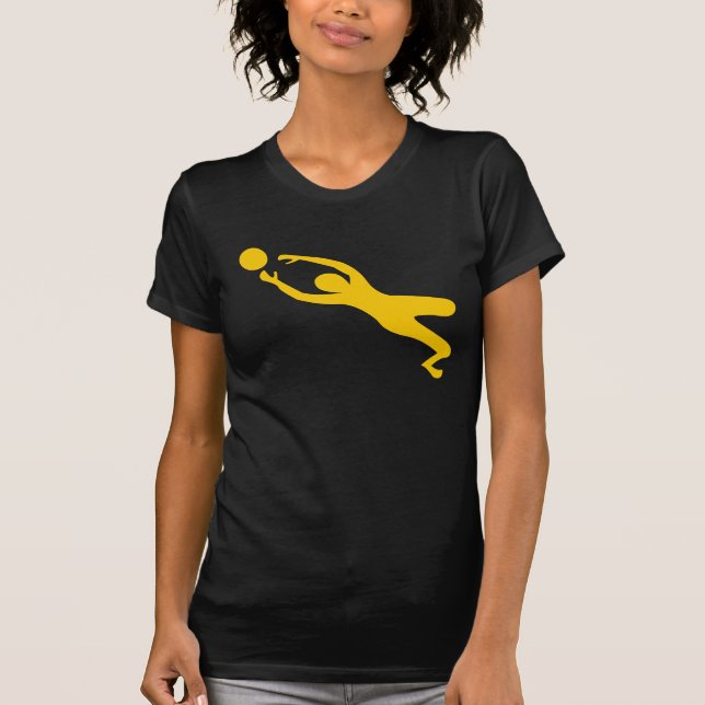 T-shirt Gardien des objectifs - orange (Devant)