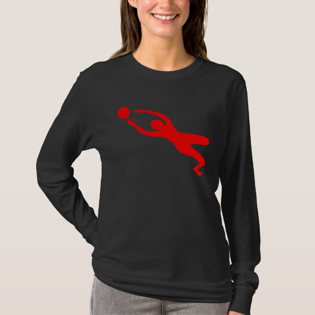 T-shirt Gardien des objectifs - Rouge (Devant)