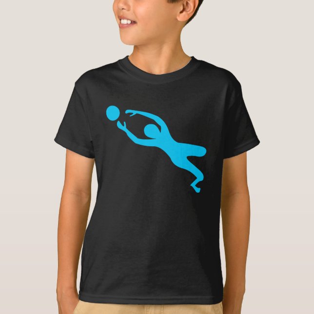 T-shirt Gardien des objectifs - Sky Blue (Devant)