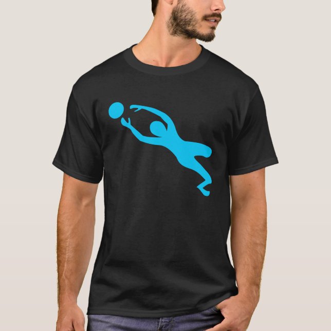 T-shirt Gardien des objectifs - Sky Blue (Devant)