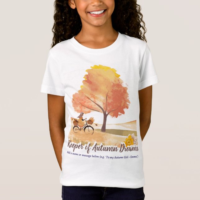 T-Shirt Gardien des rêves d'automne | Cadeau d'automne per (Devant)