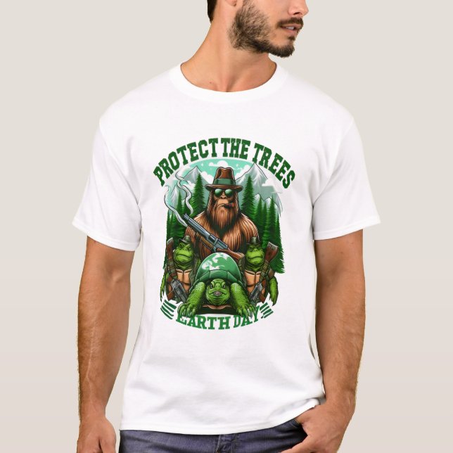 T-shirt Gardien des tortues (Devant)