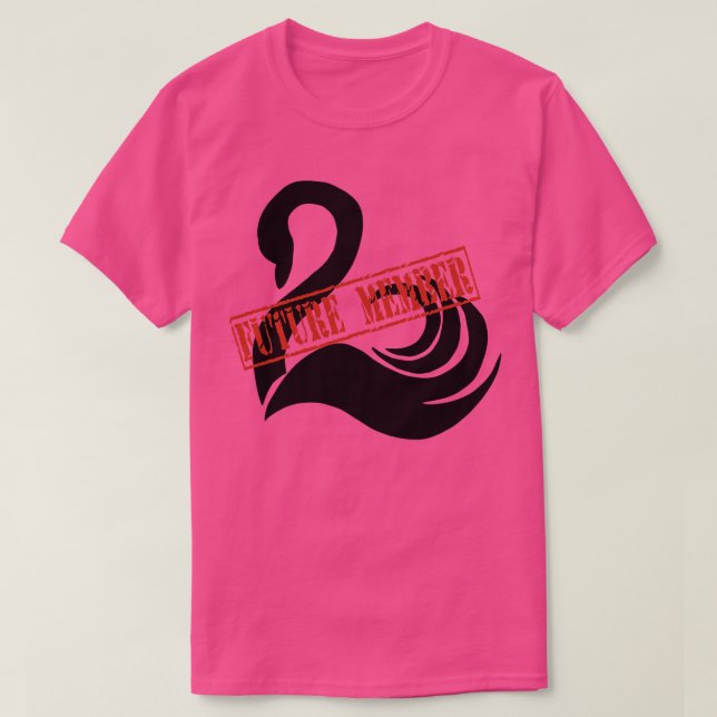 T-shirt Gardien des villes perdues fan art futur cygne mem (Design devant)