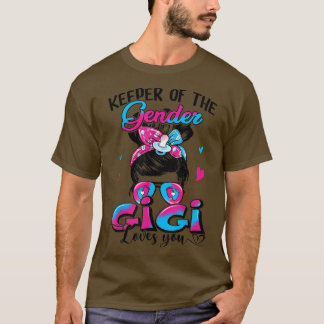 T-shirt Gardien Du Genre Gigi Vous Aime Messy Bun Gend