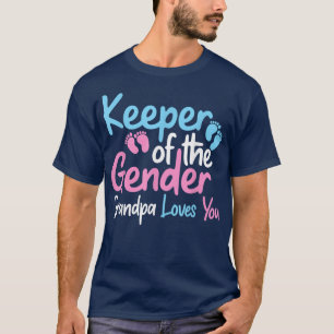 T-shirt Gardien Du Genre Grand-Père Vous Aime Genre Drôle