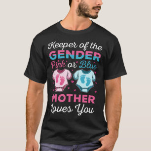 T-shirt Gardien Du Genre La Mère Vous Aime Le Baby shower