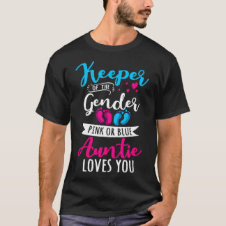 T-shirt Gardien Du Genre La Tante Aime Votre Tante Bébé Et