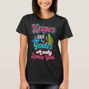T-shirt Gardien du genre La tante vous aime Bébé mexicain