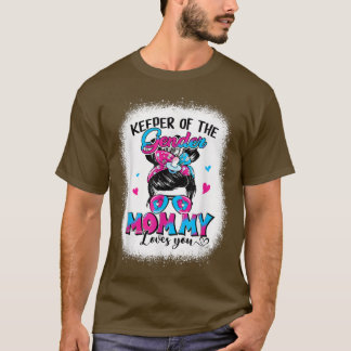 T-shirt Gardien Du Genre Maman Vous Aime Messy Bun Gen
