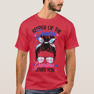 T-shirt Gardien du genre Maman vous aime Révéler le genre