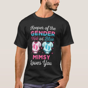 T-shirt Gardien Du Genre Mimsy Vous Aime Baby shower F
