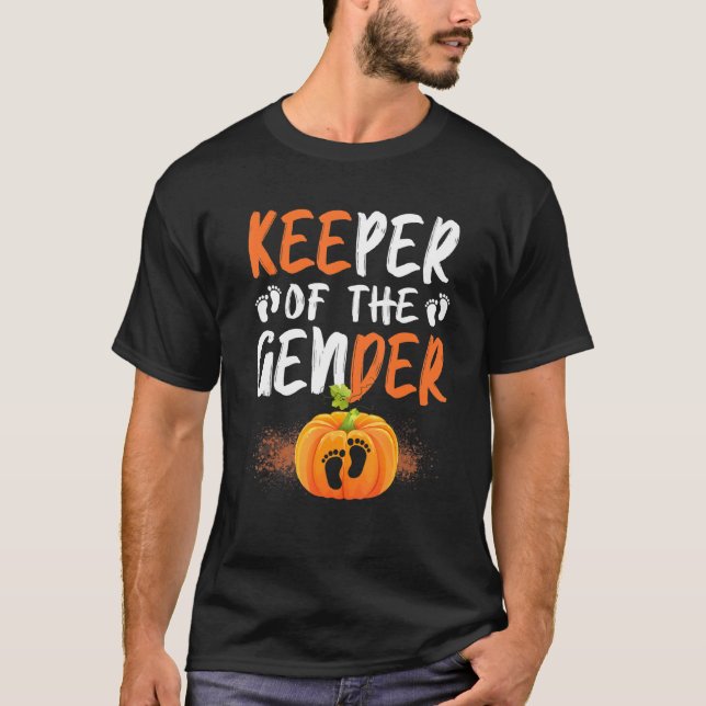 T-shirt Gardien Du Genre Reveal Baby Halloween Party (Devant)