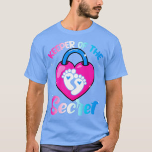 T-shirt Gardien du secret Funny Pink ou Blue Genre