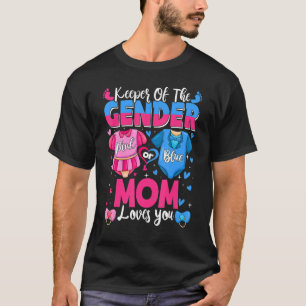 T-shirt Gardien Du Sexe Maman Vous Aime Rose Ou Bleu Bébé