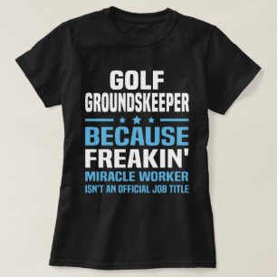 T-shirt Gardien du terrain de golf
