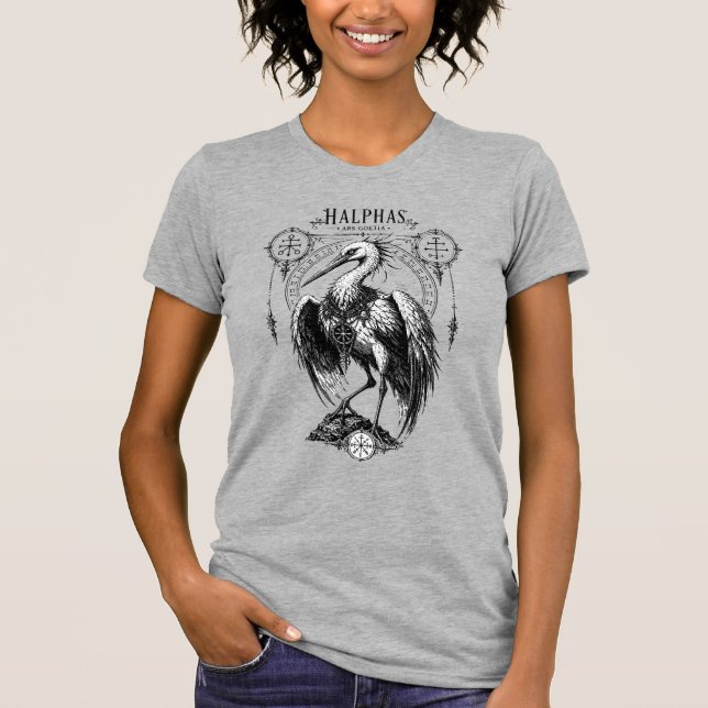 T-shirt Gardien gothique Halphas en vol (Devant)