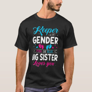 T-shirt Gardienne Du Genre Grande Soeur Vous Aime Bébé Ann