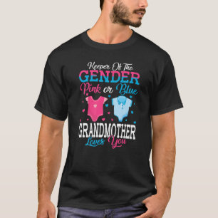 T-shirt Gardienne Rose Ou Bleue Du Genre Grand-Mère Amour